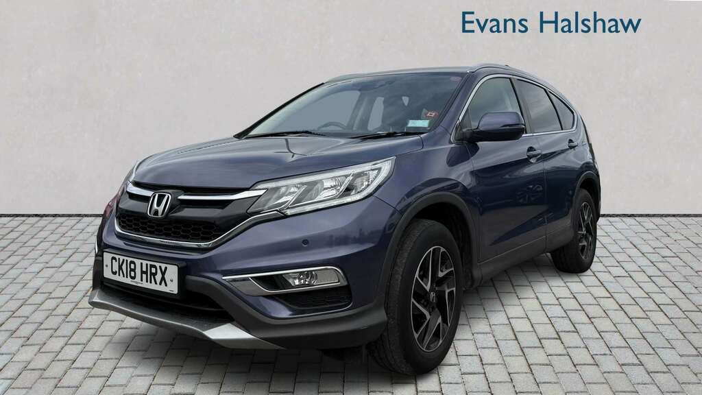 Honda Cr-V 2.0 I-vtec Se Plus Nav 2018 Blue #2