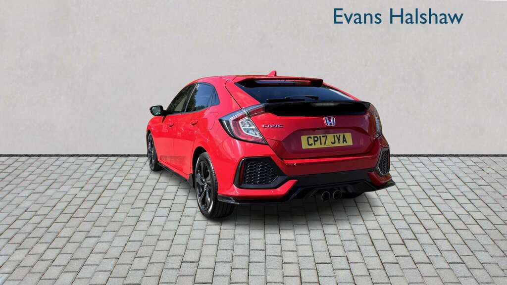 Honda Civic 1.5 Vtec Turbo Sport 2017 Red #2
