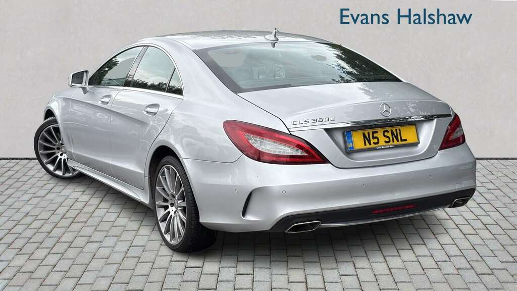 Mercedes-Benz CLS 350D Amg Line Premium Plus 9G-tronic 2015 Silver #2