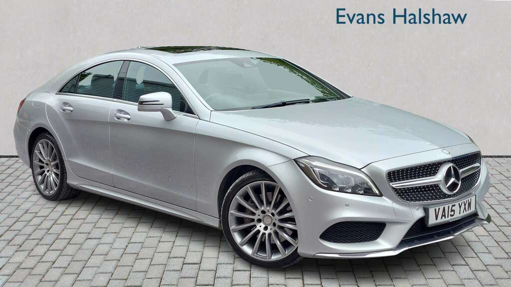 Mercedes-Benz CLS 350D Amg Line Premium Plus 9G-tronic 2015 Silver