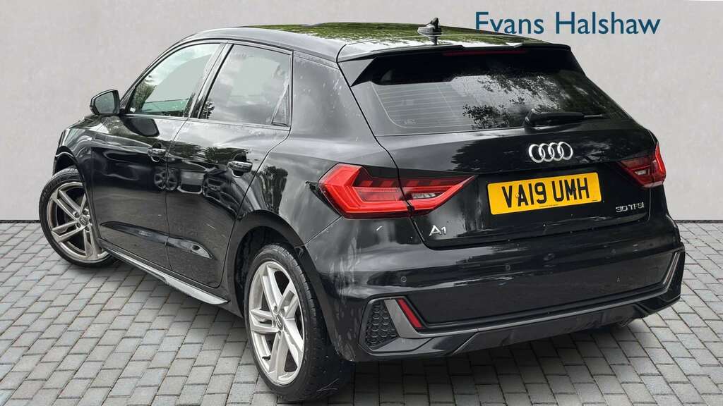 Audi A1 30 Tfsi S Line 2019 VA19UMH Black #2