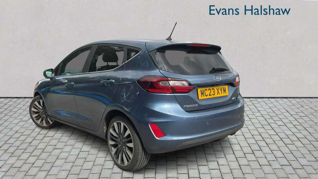 Ford Fiesta 1.0 Ecoboost Hbd Mhev 125 Titanium X 2023 Blue