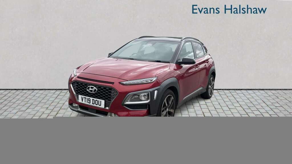 Hyundai Kona 1.6T Gdi Blue Drive Premium Gt 4Wd Dct 2019 Red