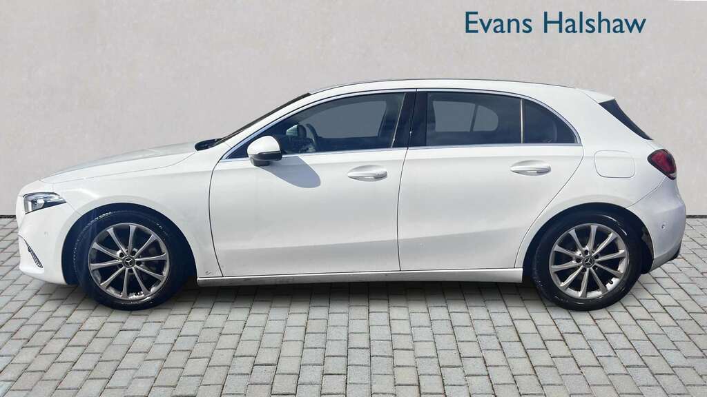 Mercedes-Benz A Class Hatchback 1.3 A200 Sport Premium 7G-dct Euro 6 White #3