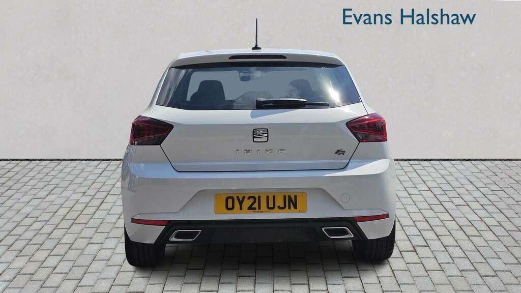 Seat Ibiza 1.0 Tsi 110 Fr Sport Ez Dsg 2021 White #6
