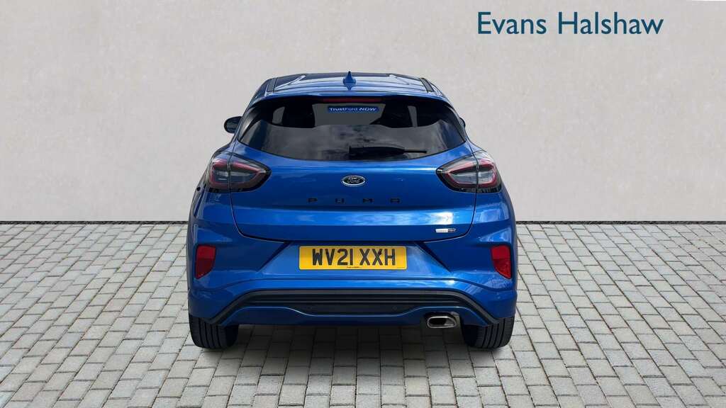 Ford Puma 1.0T Ecoboost Mhev Titanium Suv Blue #4