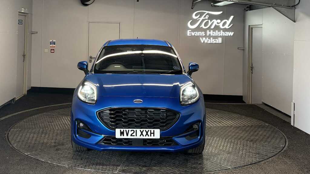 Ford Puma 1.0 Ecoboost Hybrid Mhev 155 St-line X 2021 Blue