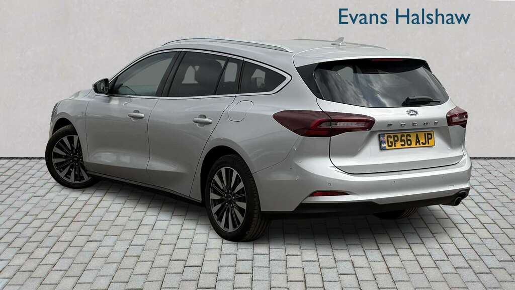 Ford Focus 1.5 Ecoblue Titanium Vignale 2022 YC72ZFR Silver #2