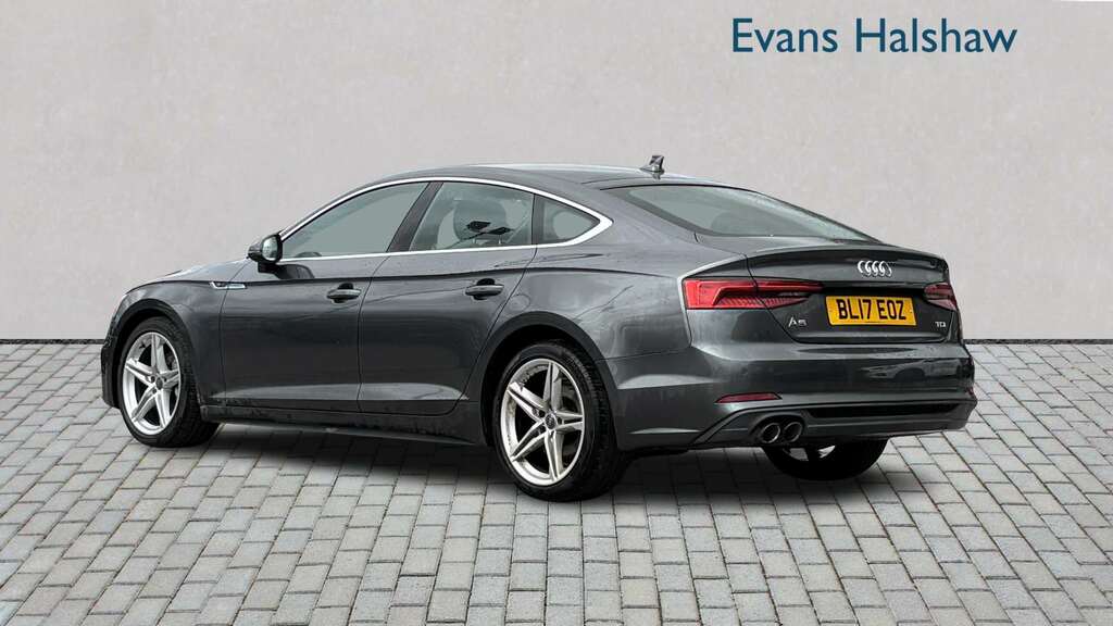 Audi A5 2.0 Tdi S Line S Tronic 2017 Grey #2