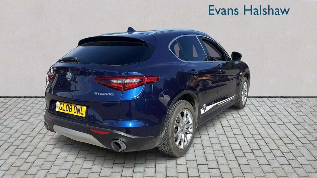 Alfa Romeo Stelvio 2.0 Turbo 280 Speciale 2018 Blue #3