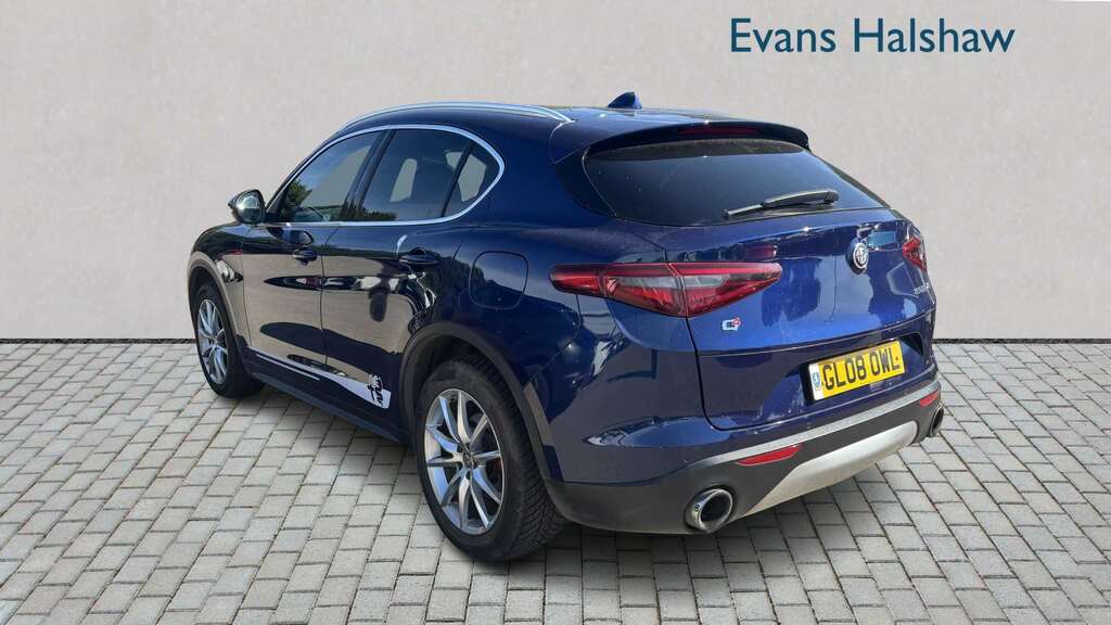 Alfa Romeo Stelvio 2.0 Turbo 280 Speciale 2018 Blue #2