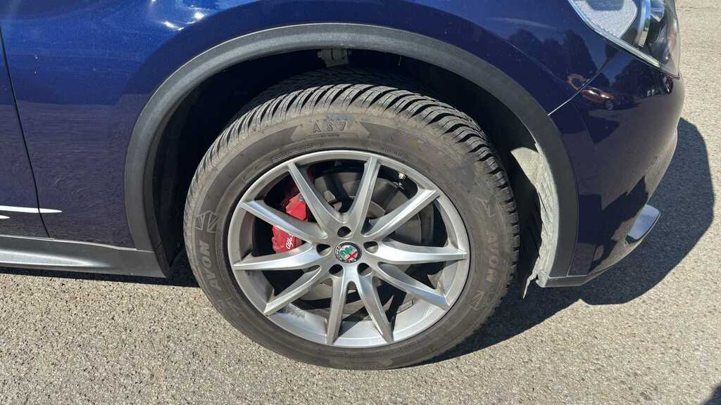 Alfa Romeo Stelvio 2.0 Turbo 280 Speciale 2018 Blue #4
