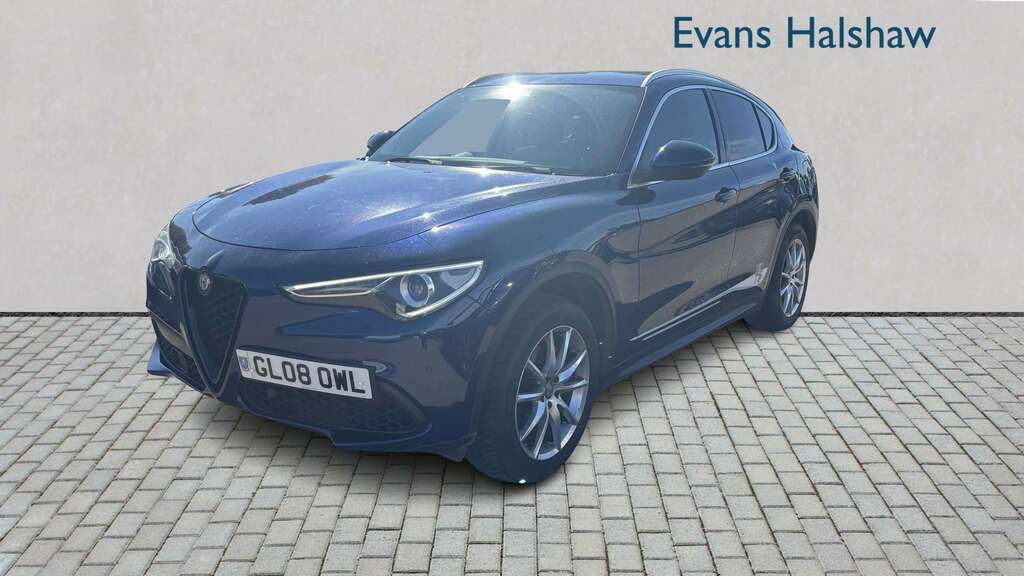 Alfa Romeo Stelvio 2.0 Turbo 280 Speciale 2018 Blue
