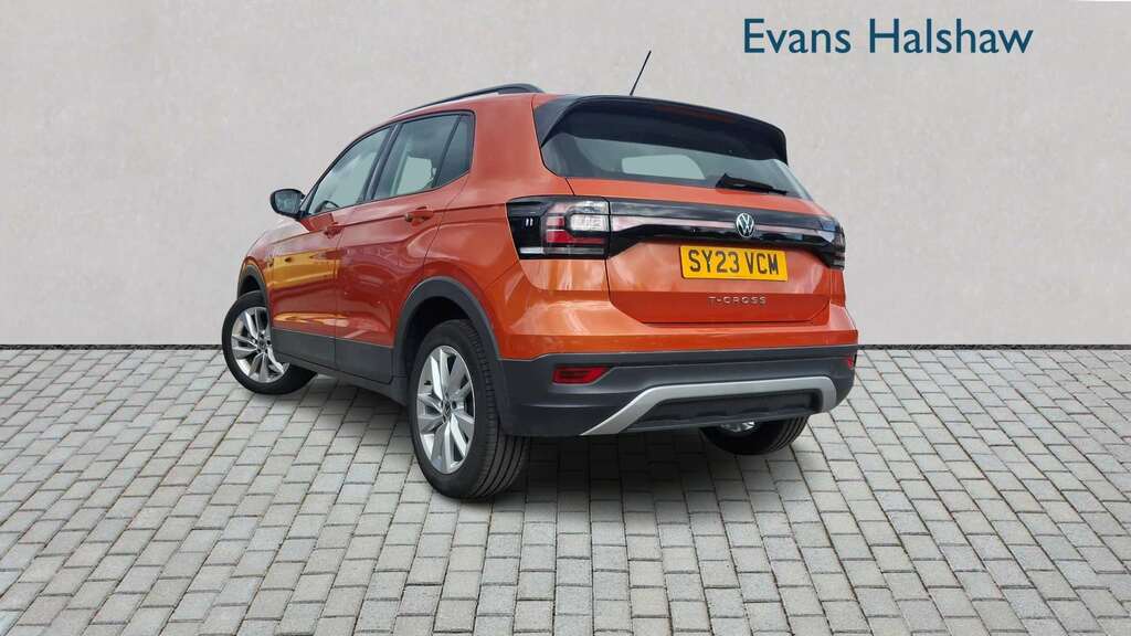 Volkswagen T-Cross 1.0 Tsi Se 2023 Orange