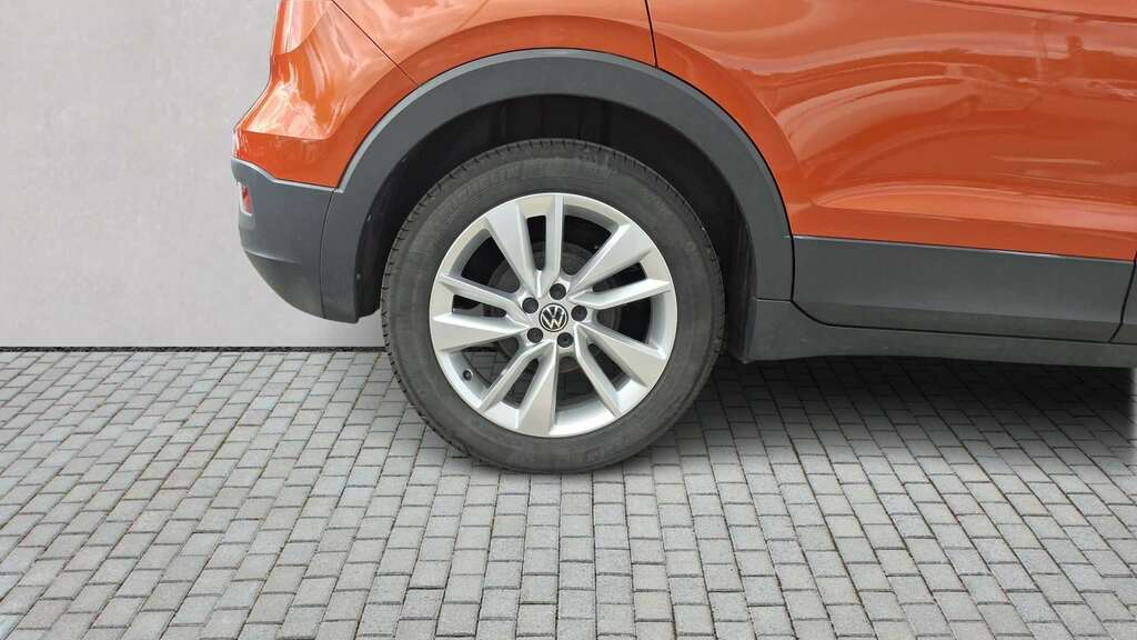 Volkswagen T-Cross 1.0 Tsi Se 2023 Orange #4