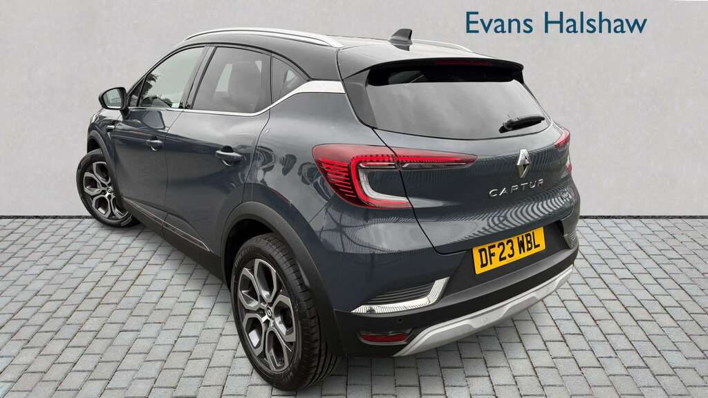 Renault Captur 1.6 E-tech Full Hybrid 145 Techno 2023 DF23WBL Blue #4