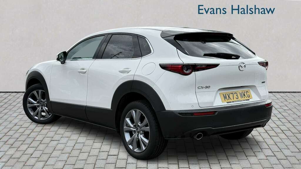 Mazda CX-30 2.0 E-skyactiv G Mhev Exclusive-line 2023 White