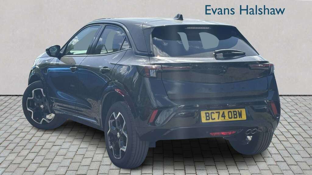 Vauxhall Mokka 1.2 Turbo 136 Gs 2025 BC74OBW Black #2