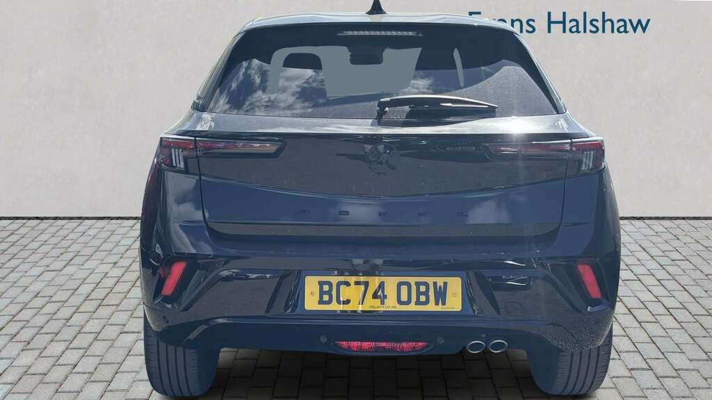 Vauxhall Mokka 1.2 Turbo 136 Gs 2025 BC74OBW Black #4