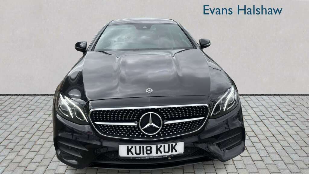 Mercedes-Benz E Class E300 Amg Line 9G-tronic 2018 Black #3