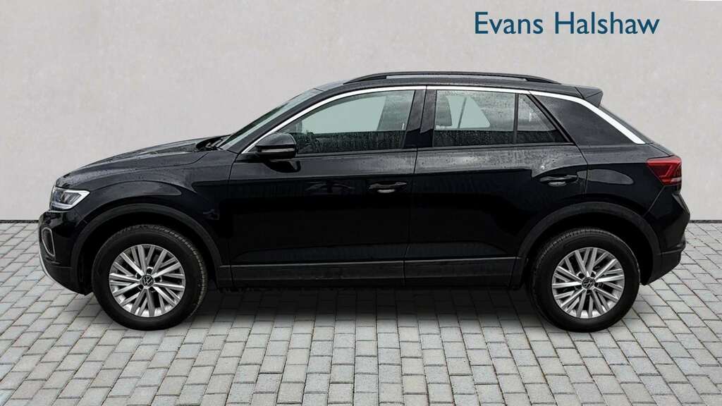 Volkswagen T-Roc 1.5 Tsi Life 2023 BV23VRL Black #2