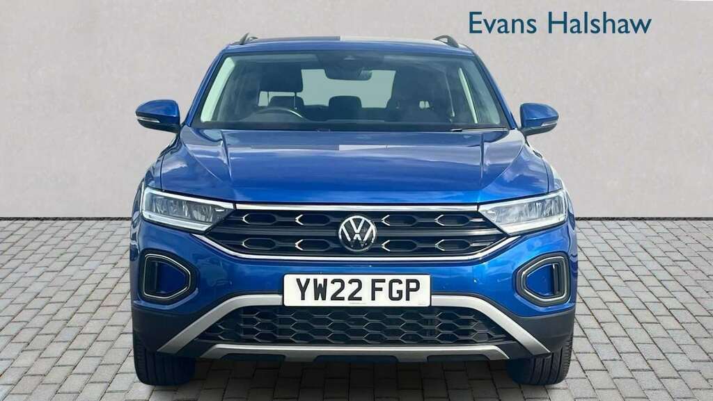 Volkswagen T-Roc 1.5 Tsi Life Dsg 2022 YW22FGP Blue #5