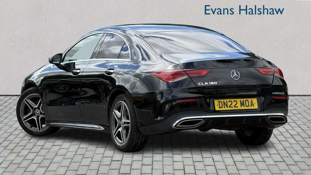 Mercedes-Benz CLA Class 180 Amg Line Premium Tip 2022 Black #2