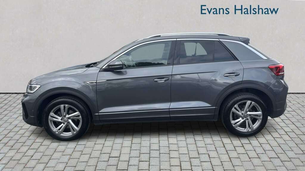 Volkswagen T-Roc 1.5 Tsi R-line Dsg 2023 Grey #3