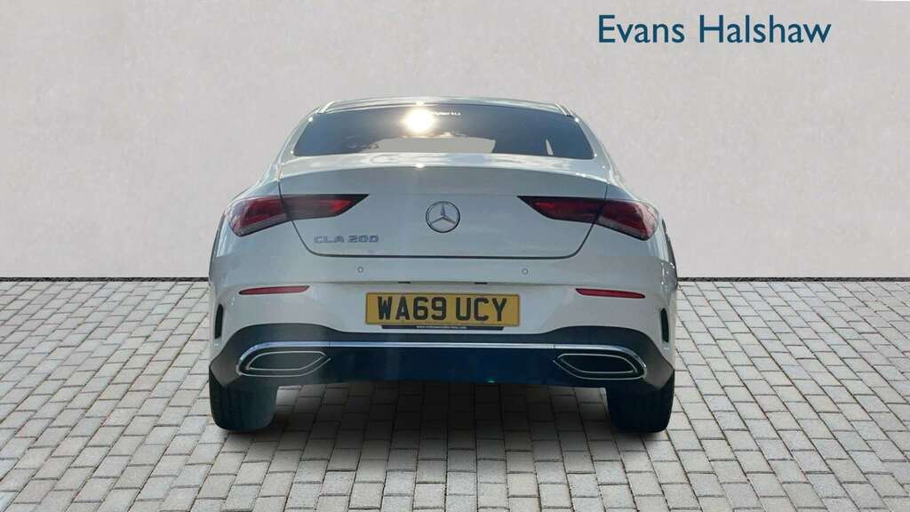 Mercedes-Benz CLA Class 200 Amg Line Premium Tip 2019 White #5