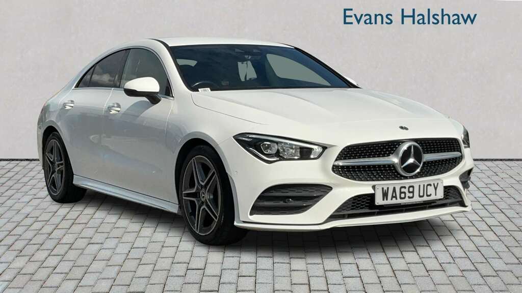 Mercedes-Benz CLA Class 200 Amg Line Premium Tip 2019 White