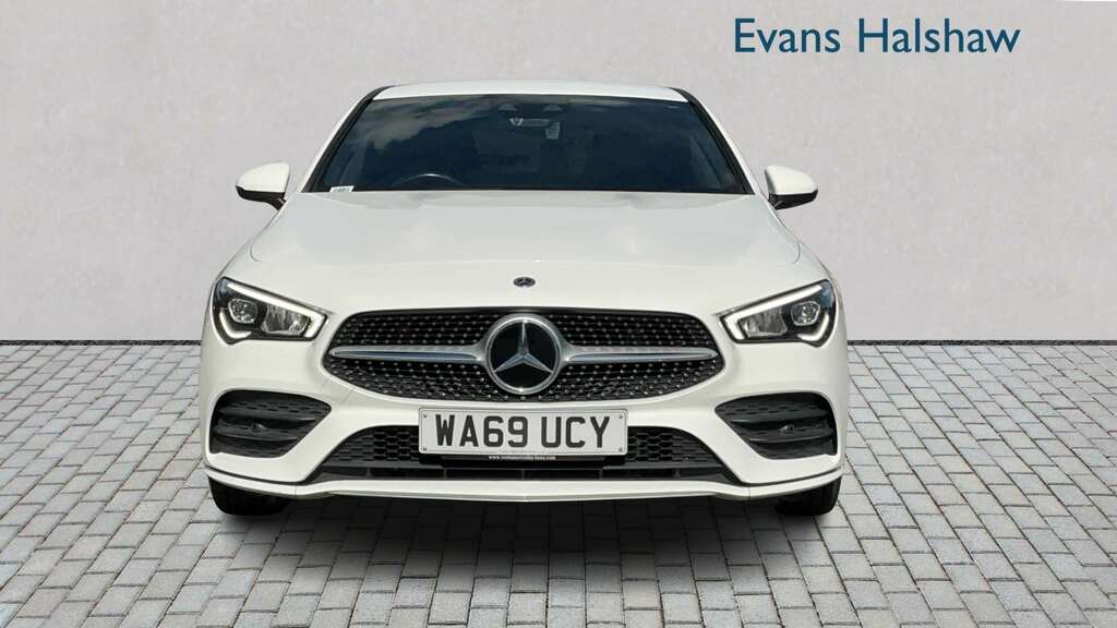 Mercedes-Benz CLA Class 200 Amg Line Premium Tip 2019 White #4