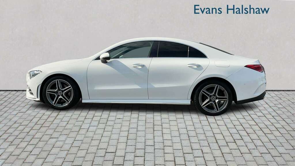 Mercedes-Benz CLA Class 200 Amg Line Premium Tip 2019 White #3