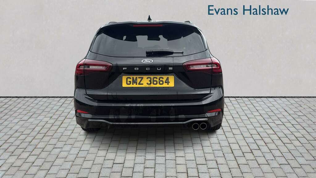 Ford Focus 1.0T Ecoboost Hybrid Mhev 155 St-line X Estate Aut Blue #2