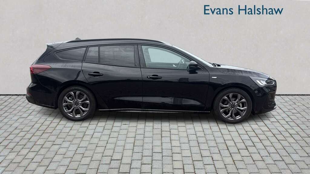 Ford Focus 1.0T Ecoboost Hybrid Mhev 155 St-line X Estate Aut Blue #3