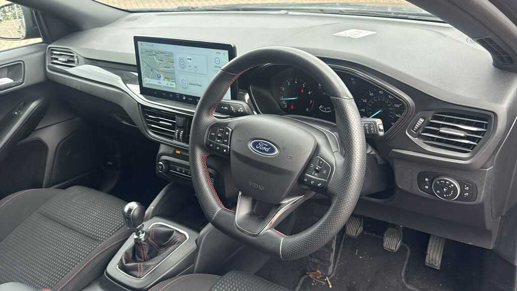 Ford Focus 1.0T Ecoboost Hybrid Mhev 155 St-line X Estate Aut Blue #1