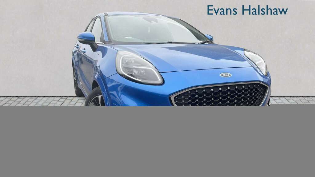 Ford Puma 1.0 Ecoboost Hybr Mhev 155 St-line Vignale Dct Blue