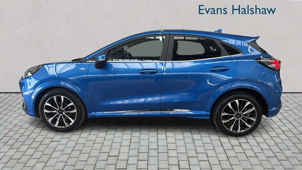 Ford Puma 1.0 Ecoboost Hybr Mhev 155 St-line Vignale Dct EO23WZX Blue #2