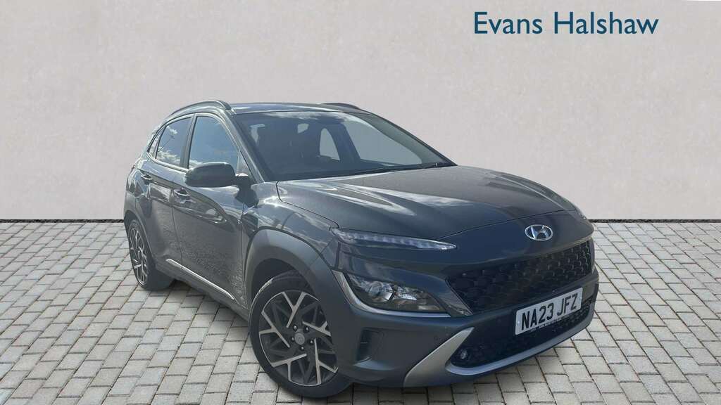 Hyundai Kona 1.6 Gdi Hybrid Premium Dct 2023 Grey