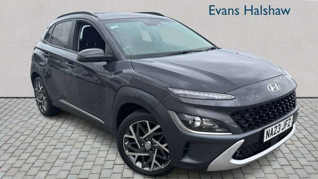 Hyundai Kona 1.6 Gdi Hybrid Premium Dct 2023 Grey