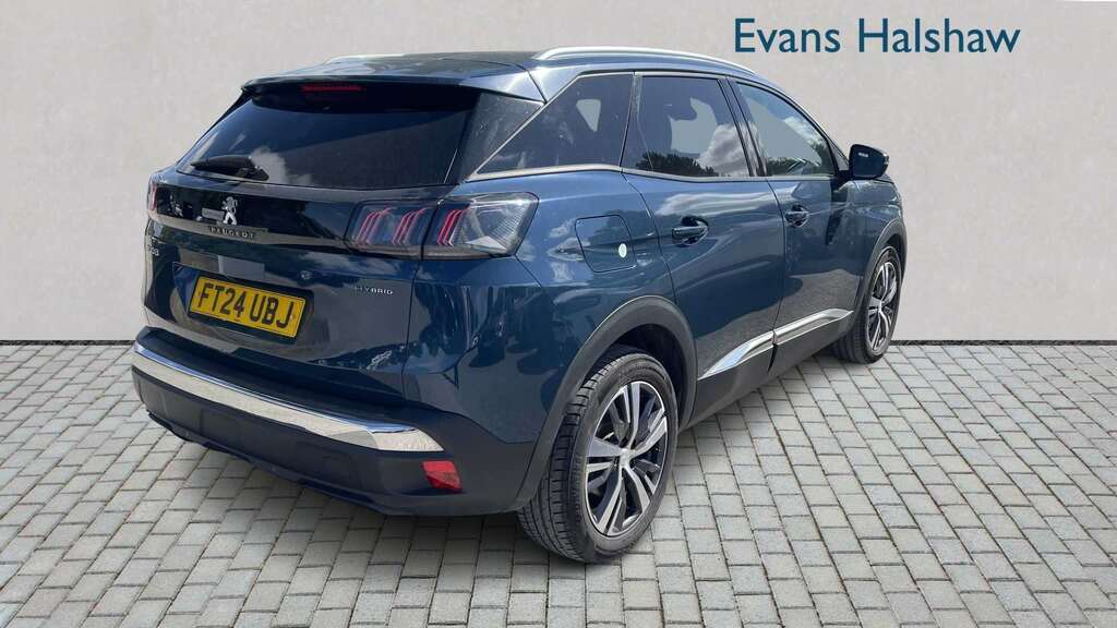 Peugeot 3008 1.6 Hybrid 180 Allure E-eat8 2024 Blue #3