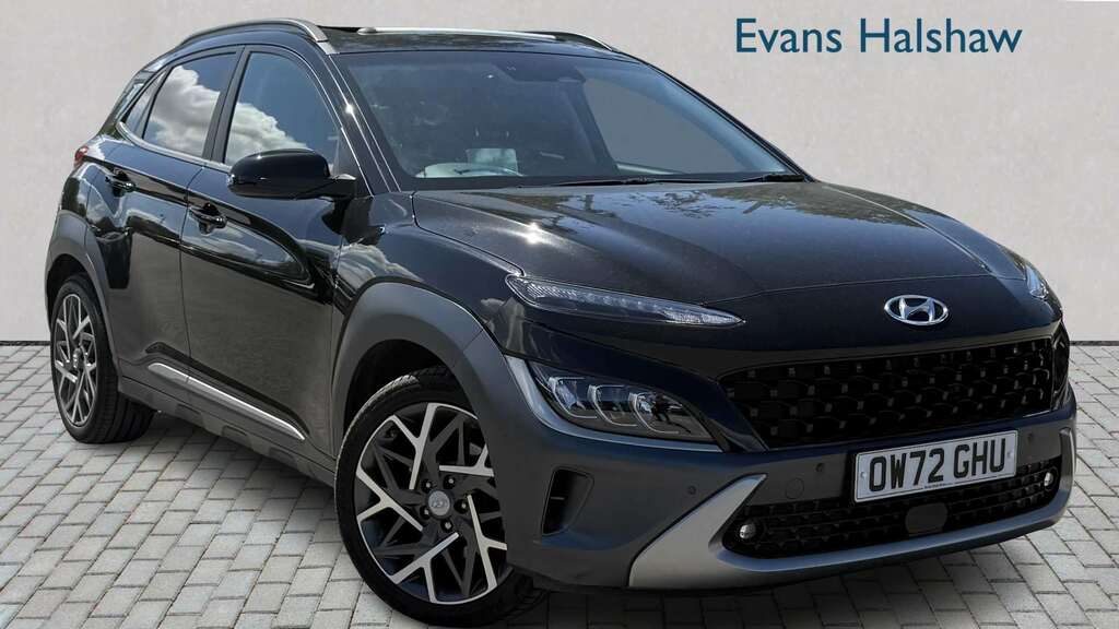 Hyundai Kona 1.6 Gdi Hybrid Ultimate Dct 2023 Black