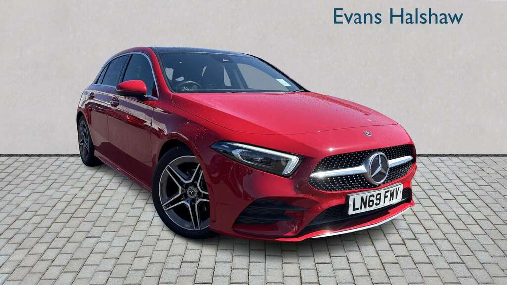 Mercedes-Benz A Class A200 Amg Line Premium Plus 2019 Red