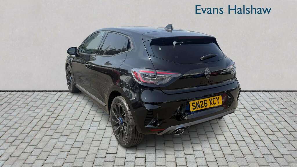 Renault Clio 1.0 Tce 90 Techno Esprit Alpine 2026 SN26XCY Black #5