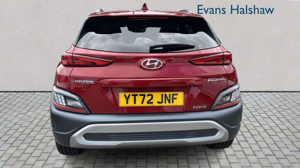 Hyundai Kona 1.6 Gdi Hybrid Ultimate Dct 2022 Red #2
