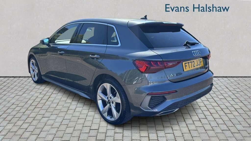 Audi A3 30 Tfsi S Line 2023 FT72JJF Grey #6
