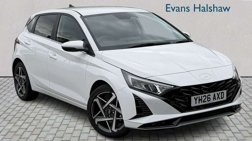 Hyundai I20 1.0 T-gdi Premium Hatchback Dct Euro 6 WK26VEW Blue #1