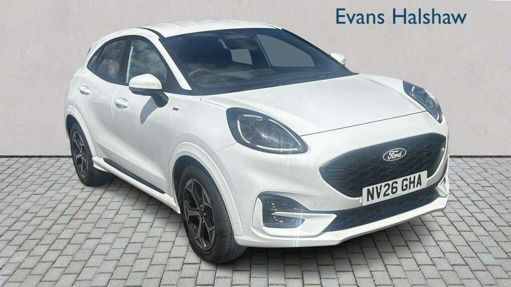 Ford Puma 1.0 Ecoboost Hybrid Mhev St-line 2026 NV26GHA White #3