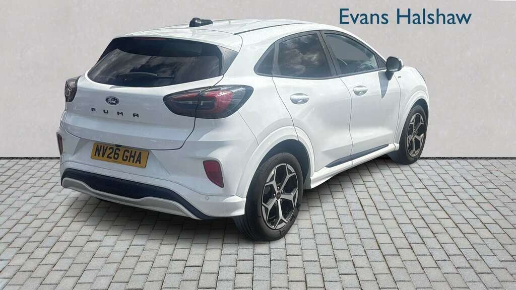 Ford Puma 1.0 Ecoboost Hybrid Mhev St-line 2026 NV26GHA White #4