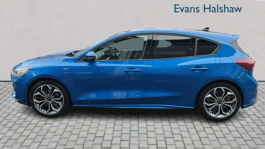 Ford Focus 1.0 Ecoboost Hybrid Mhev 155 St-line X 20 MC75XYW Blue #3