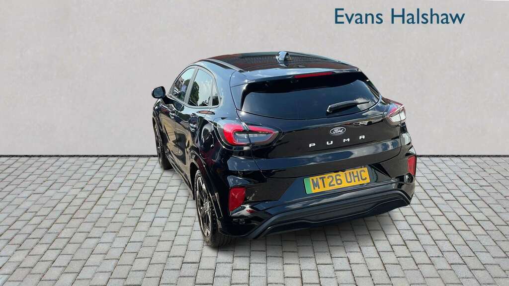 Ford Puma 123Kw Premium 43Kwh 2026 MT26UHC Black #3